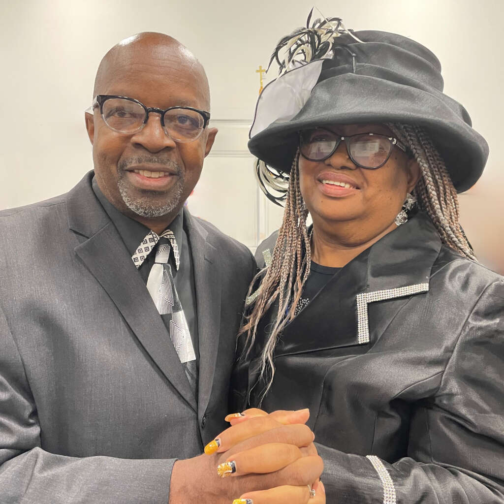 Pastor Willie T. Lawson and First Lady Mattie Lawson, First Family at Mount Paran Baptist Church, Clinton, MD.